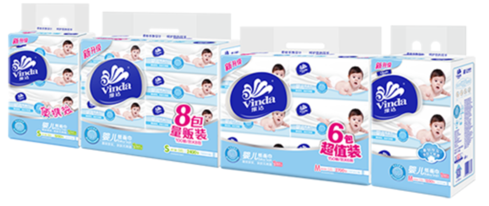 维达婴儿系列生活用纸