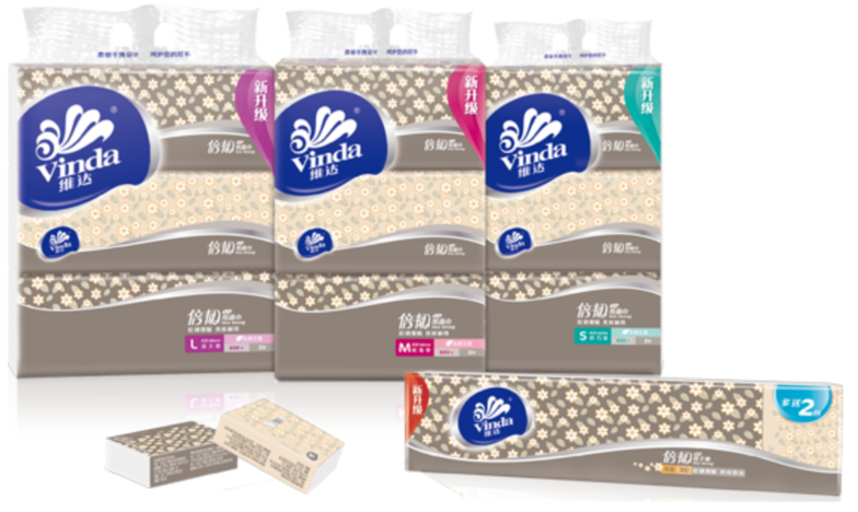 维达倍韧系列生活用纸