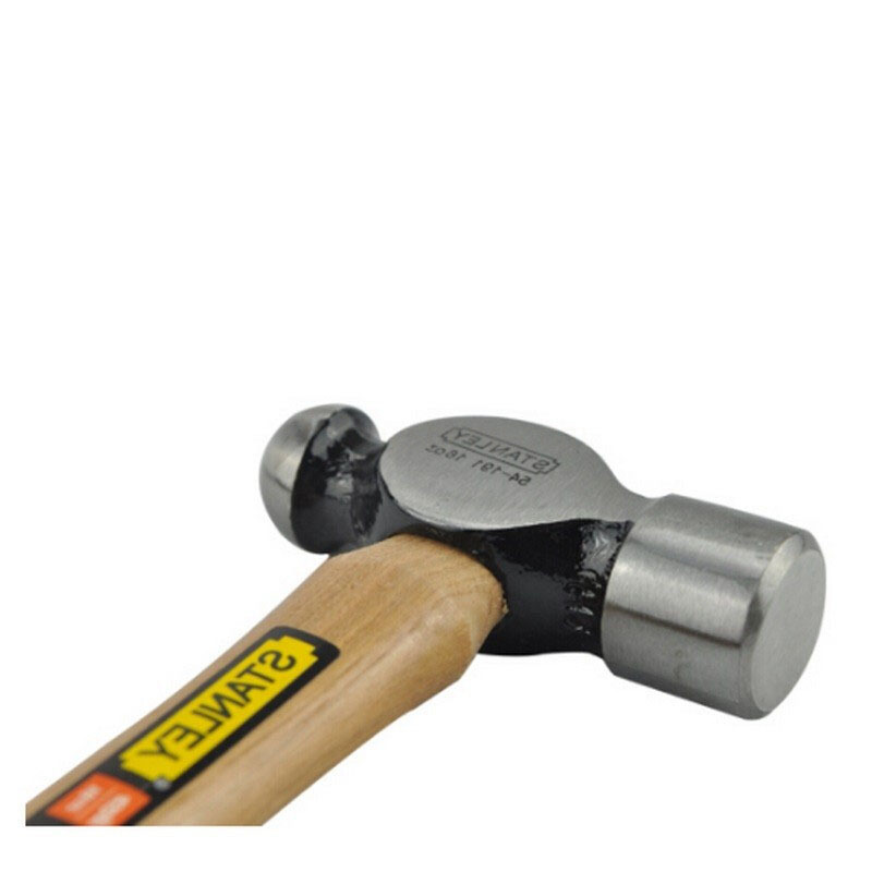 史丹利圆头锤24oz(胡桃木手柄)