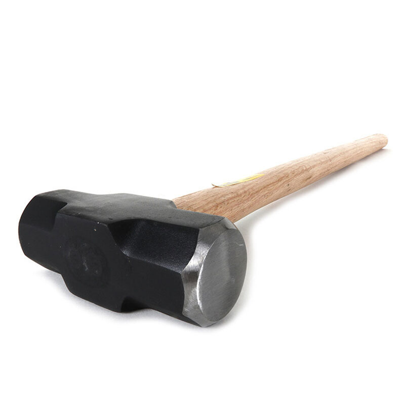 史丹利木柄八角石工锤10lbs