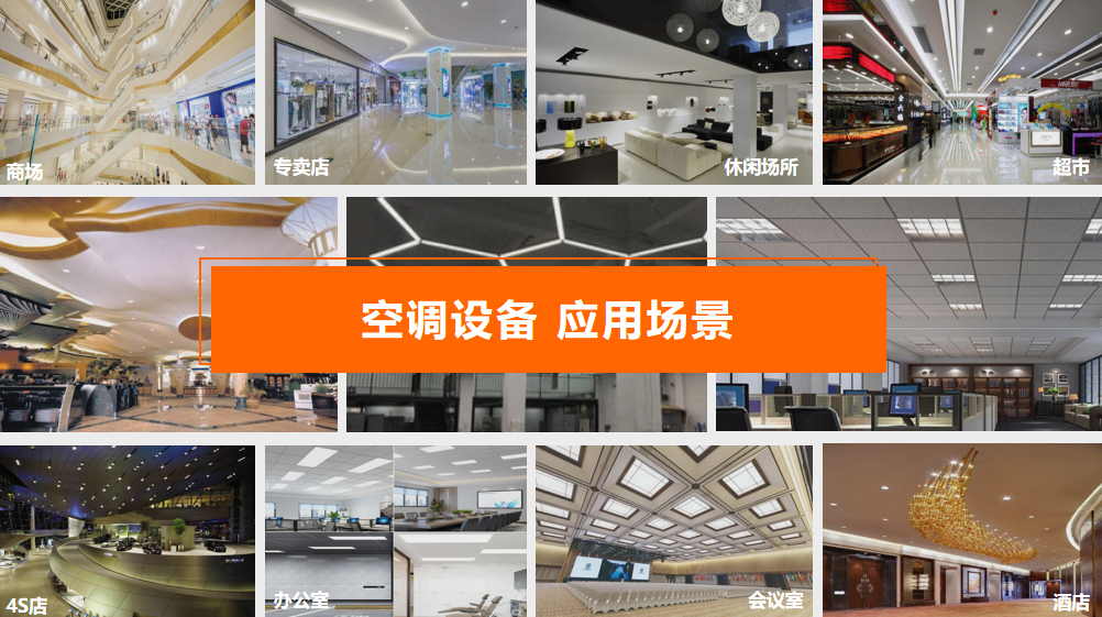 空调设备应用场景 空调设备应用场景