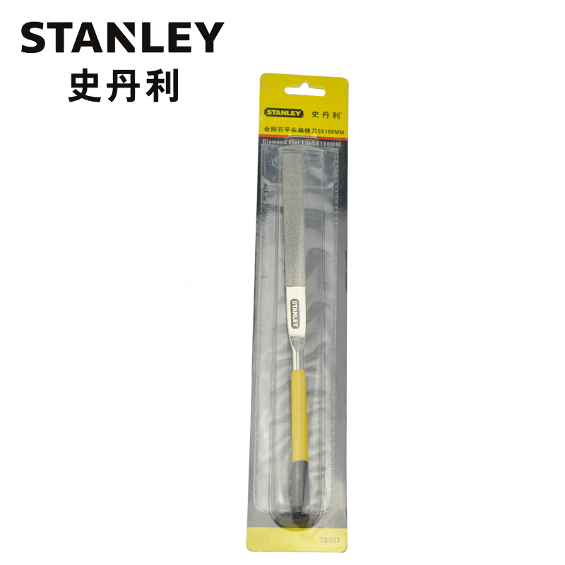 史丹利金刚石平头扁锉4x160mm